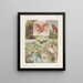 Birds - Emrik Binger — framed artwork on a wall