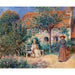 Reproducción del cuadro en Bretaña - Pierre-Auguste Renoir