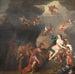 Eneas recibiendo un nuevo conjunto de armaduras de Venus - Ferdinand Bol — presentado en un interior