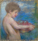 Niño con frutas - Alice Pike Barney — vista de la obra