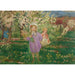 Reproduction of the painting Children in a Flowering Orchard - Henri Lebasque