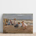 Reproducción del cuadro Niños jugando en la playa - Max Liebermann