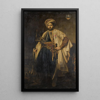 English School - Portrait Of Baron mile Edward De Wogan Of Rathcoffey.webp