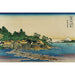 Reproducción del cuadro Enoshima en la provincia de Sagami - Katsushika Hokusai