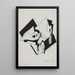 Construction spatiale paysage - Enrico Prampolini — framed artwork on a wall