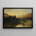 Landscape Painting - Enrique Sheridan — framed artwork on a wall