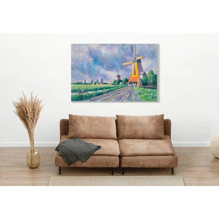 Environs De Rotterdam - Maximilien Luce | Reproduction Tableau Décoration murale affiche copie