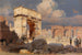 Bajo el arco de Tito en Roma - Erich Kips — vista de la obra