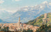 Tirol del Sur, vista de Merano - Erich Kips — vista de la obra