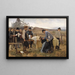 an injured worker - Erik Henningsen — framed artwork on a wall