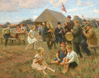 The Town Musicians - Erik Henningsen — artwork view