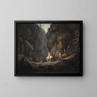 Erik Pauelsen - The Passage through Krokkleven near Ringerike in Norway.webp