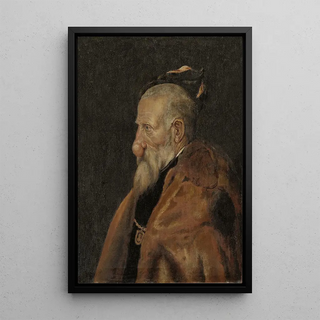 Erik Sparre - Gammal man med utvxt p nsan.webp