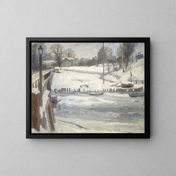 De Lysaker - Erik Werenskiold — cuadro enmarcado en la pared