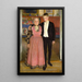 Old Nursemaid - Erik Werenskiold — framed artwork on a wall