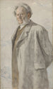 Retrato del poeta Henrik Ibsen - Erik Werenskiold — vista de la obra