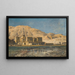 The Plain of Thebes - Ernest Karl Eugen Koerner — framed artwork on a wall