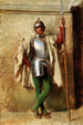Un guardia - Ernest Meissonier — vista de la obra