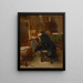 A painter - Ernest Meissonier — framed artwork on a wall