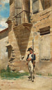 Sentinelle en 1796 - Ernest Meissonier — artwork view
