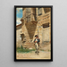 Sentinelle en 1796 - Ernest Meissonier — framed artwork on a wall