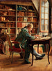 The Bibliophile - Ernest Meissonier — vista de la obra