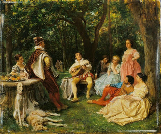 Ernest Meissonier - The Recital.webp