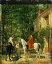 L'Auberge du Bord de la Route - Ernest Meissonier — vista de la obra