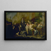 Alphonse Baudin (1811-1851) on the barricade of the Faubourg Saint-Antoine on December 3, 1851 - Ernest Pichio — framed artwork on a wall