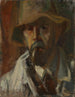 Self-portrait Painting - Ernst Benedikt Noether — artwork view