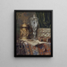 Antique still life painting - Ernst Czernotzky — framed artwork on a wall