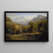 Paisaje montañoso - Ernst Fries — cuadro enmarcado en la pared