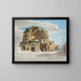 Templo de Minerva Médica en Roma - Ernst Fries — cuadro enmarcado en la pared