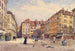 La plaza de los judíos en Viena - Ernst Graner — vista de la obra