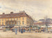 L'empereur François-Joseph traverse le Naschmarkt - Ernst Graner — artwork view