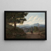 En route to Aussig - Ernst Gustav Doerell — framed artwork on a wall