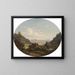 Valle de Sernitz - Ernst Gustav Doerell — cuadro enmarcado en la pared