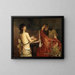 David and Saul - Ernst Josephson — framed artwork on a wall