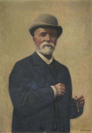 Ernst Kempke - Herrenportrt Major Werner.webp