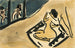 Bañista secándose - Ernst Ludwig Kirchner — vista de la obra