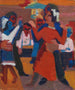 Danza campesina - Ernst Ludwig Kirchner — vista de la obra