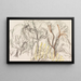 Group of Trees at Königstein - Ernst Ludwig Kirchner — framed artwork on a wall