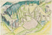 Paisaje de montaña con pinos - Ernst Ludwig Kirchner — vista de la obra