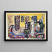 Bohème moderno - Ernst Ludwig Kirchner — cuadro enmarcado en la pared