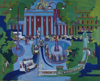 Ernst Ludwig Kirchner - Brandenburg Gate.webp