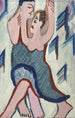 Pareja bailando en la nieve verso - Ernst Ludwig Kirchner — vista de la obra