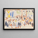 El concierto en el parque - Ernst Ludwig Kirchner — cuadro enmarcado en la pared