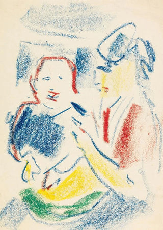 Ernst Ludwig Kirchner - Frau mit Kind.webp