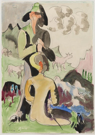 Ernst Ludwig Kirchner - Hirtenknaben.webp