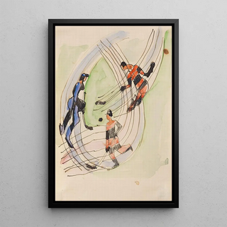 Ernst Ludwig Kirchner - Hockeyspieler.webp